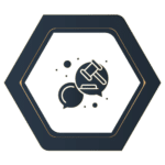 Cobranza Especializada Extrajudicial: Ícono que destaca la competencia en la gestión de cobranzas a través de procedimientos judiciales. Confedeuda